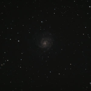 M101, die Feuerradgalaxie - mit CMOS Kamera